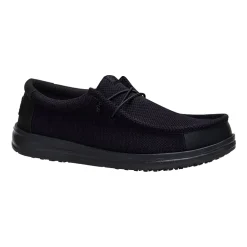 HEYDUDE Wally Work CE Mens Round Closed Toe Slip-On Shoe