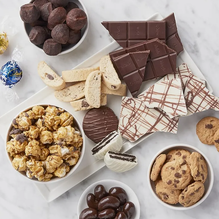 Hickory Farms Decadent Delights Chocolate Gift Basket Set