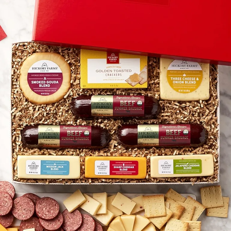 Hickory Farms Hearty Selection Gift Box Set