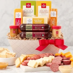 Hickory Farms Signature Flavors Gift Basket Set