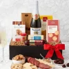 Hickory Farms Sparkling Cider & Snacks Gift Box Set