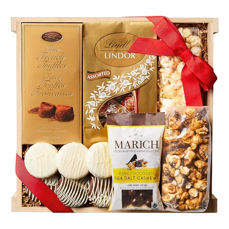 Hickory Farms Sweet Snacks Gift Crate Set
