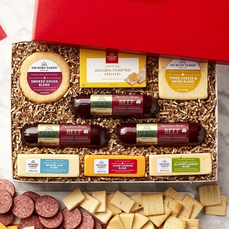 Hickory Farms Sweet Snacks Gift Crate Set