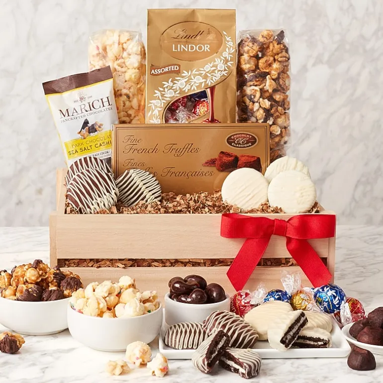 Hickory Farms Sweet Snacks Gift Crate Set