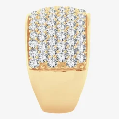 (H-I / I1) 3 CT. T.W. Lab Grown White Diamond 10K Gold Anniversary Band
