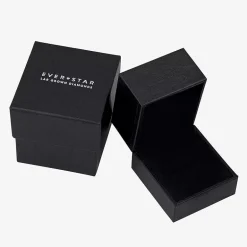(H-I / I1) Womens 1/2 CT. T.W. Lab Grown White Diamond 10K Gold 5-Stone Anniversary Band
