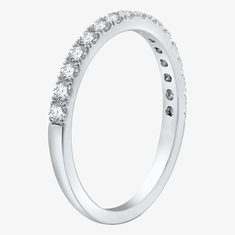 (H-I / Si2-I1) Womens 1 3/4 CT. T.W. Lab Grown White Diamond 10K Gold Cushion Side Stone Halo Bridal Set