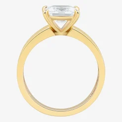 (H-I / Si2) Womens 2 CT. T.W. Lab Grown White Diamond 14K Gold Solitaire Engagement Ring