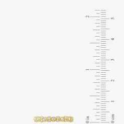 (H / I1) Womens 1/4 CT. T.W. Lab Grown White Diamond 10K Gold Anniversary Band