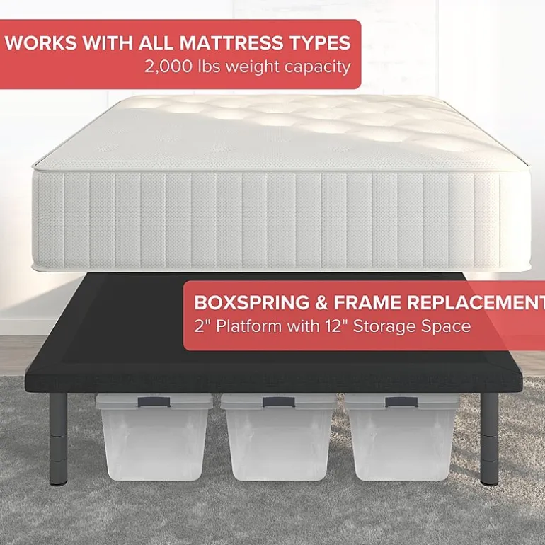 Hollywood Bed Fashion 14" Adjustable Height Platform Base