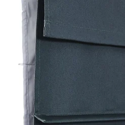 Home Basics Classic Cotton Twill Fabric With Blackout Liner Custom Cordless Blackout Roman Shade