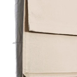Home Basics Classic Cotton Twill Fabric With Blackout Liner Custom Cordless Blackout Roman Shade