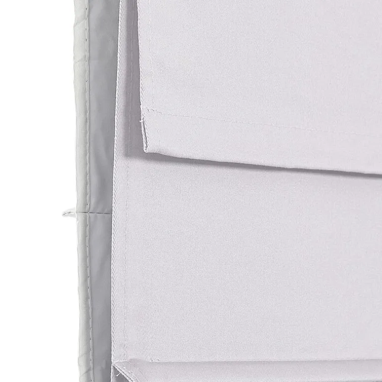 Home Basics Classic Cotton Twill Fabric With Blackout Liner Custom Cordless Blackout Roman Shade