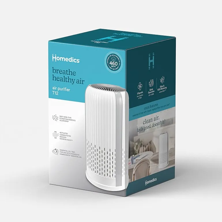 HoMedics 360-Degree Hepa Small Room Air Purifier