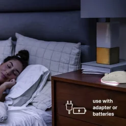 HoMedics Portable Sound Machine With Night Light Sound Machine