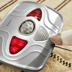 HoMedics Vibration Foot Massager With Soothing Heat Massager