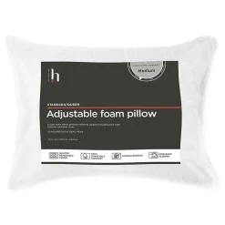 Home Expressions Adjustable Foam Pillow