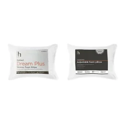 Home Expressions Adjustable Foam Pillow