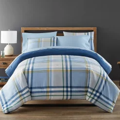Home Expressions Callum Plaid Complete Bedding Set with Sheets