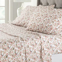 Home Expressions Cool And Crisp 6pc Cotton Percale Sheet Set