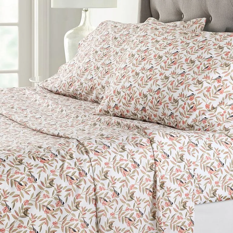 Home Expressions Cool And Crisp 6pc Cotton Percale Sheet Set