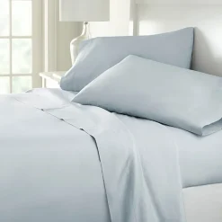 Home Expressions Cool and Crisp Cotton Percale Sheet Set