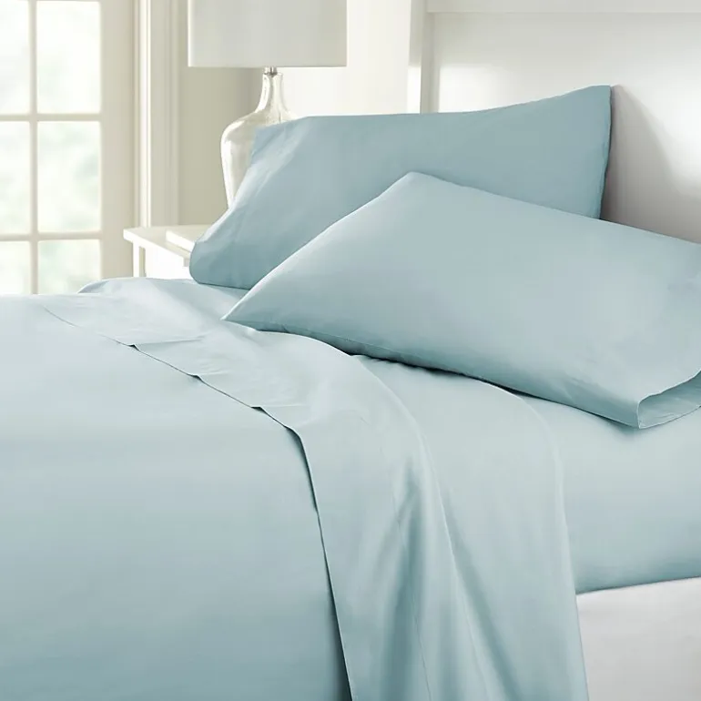 Home Expressions Cool and Crisp Cotton Percale Sheet Set