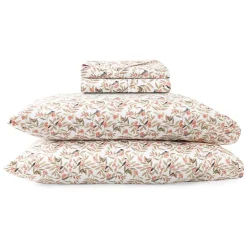 Home Expressions Cool and Crisp Cotton Percale Sheet Set