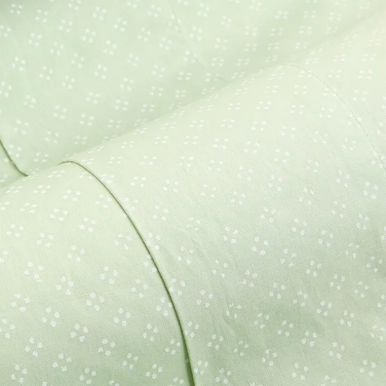 Home Expressions Cool and Crisp Cotton Percale Sheet Set