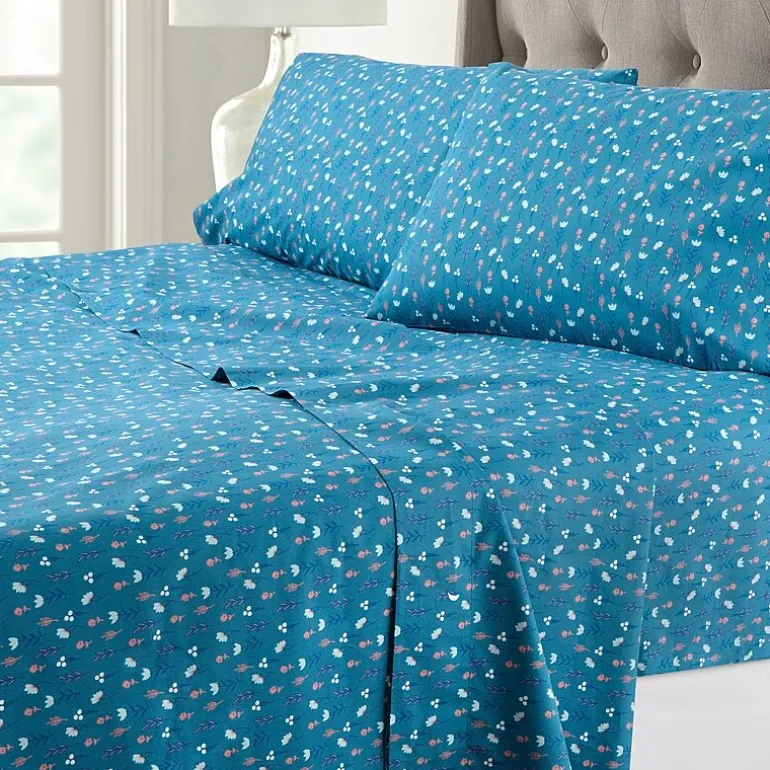 Home Expressions Cool and Crisp Cotton Percale Sheet Set