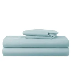 Home Expressions Cool and Crisp Cotton Percale Sheet Set