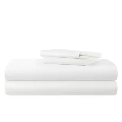 Home Expressions Cool and Crisp Cotton Percale Sheet Set