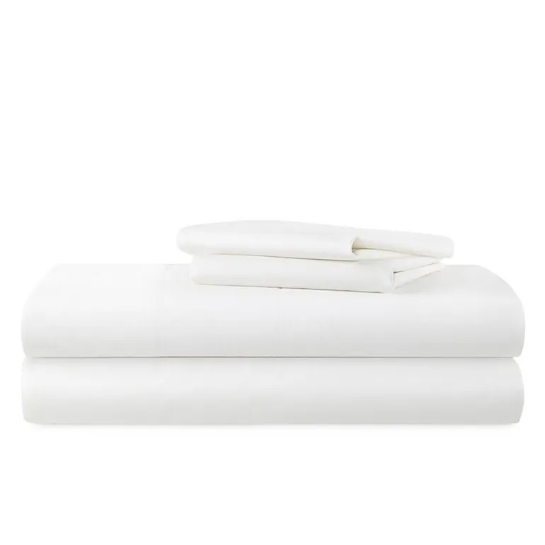 Home Expressions Cool and Crisp Cotton Percale Sheet Set