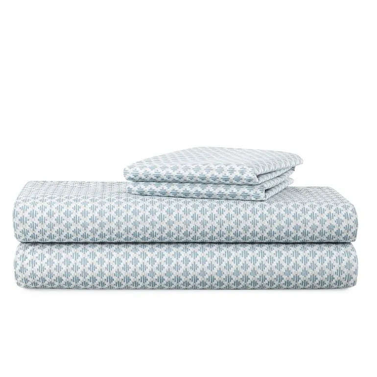 Home Expressions Cool and Crisp Cotton Percale Sheet Set