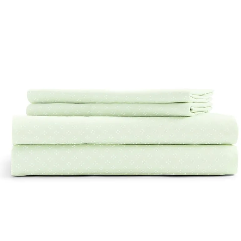 Home Expressions Cool and Crisp Cotton Percale Sheet Set