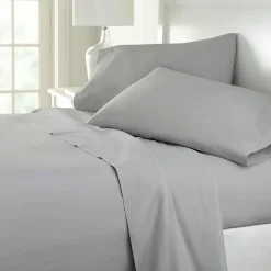 Home Expressions Cool and Crisp Cotton Percale Sheet Set