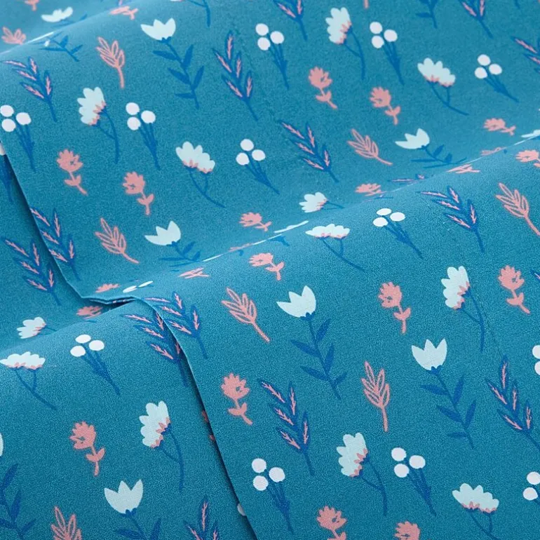 Home Expressions Cool and Crisp Cotton Percale Sheet Set