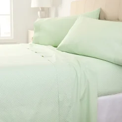 Home Expressions Cool and Crisp Cotton Percale Sheet Set