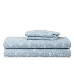 Home Expressions Cool and Crisp Cotton Percale Sheet Set