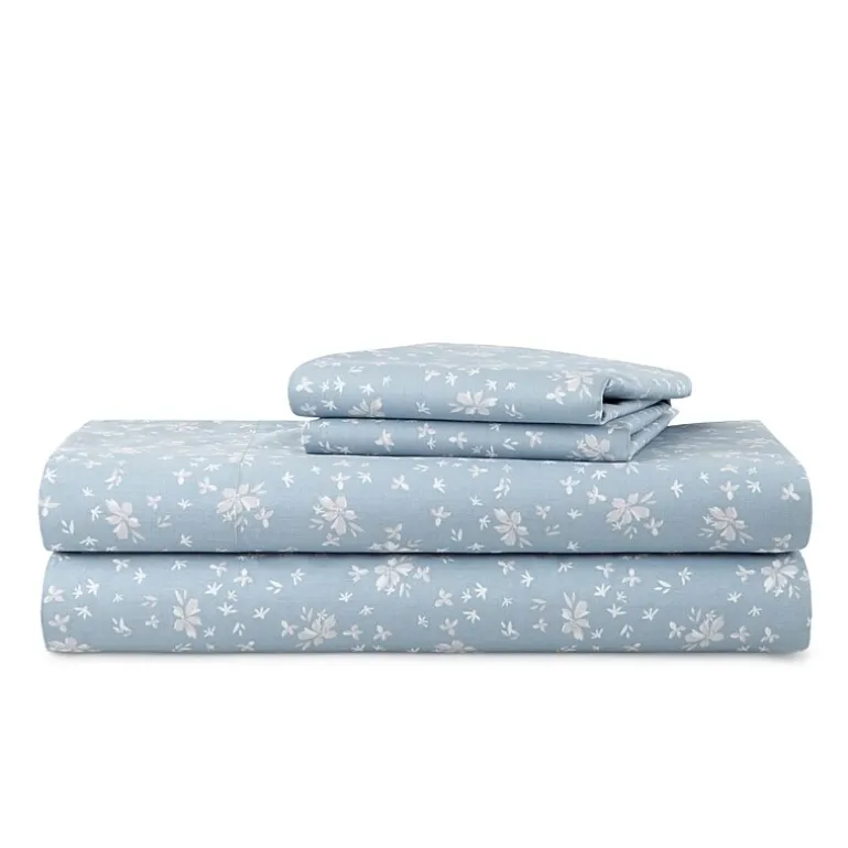 Home Expressions Cool and Crisp Cotton Percale Sheet Set
