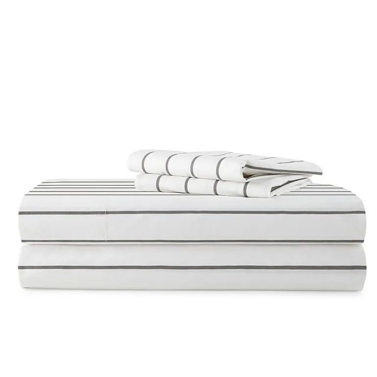Home Expressions Cool and Crisp Cotton Percale Sheet Set