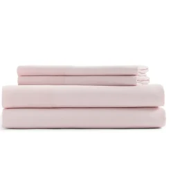 Home Expressions Cool and Crisp Cotton Percale Sheet Set