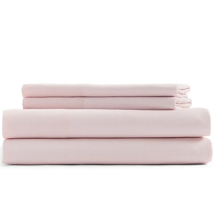 Home Expressions Cool and Crisp Cotton Percale Sheet Set