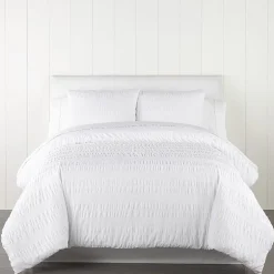 Home Expressions Crinkle Texture Comforter Set
