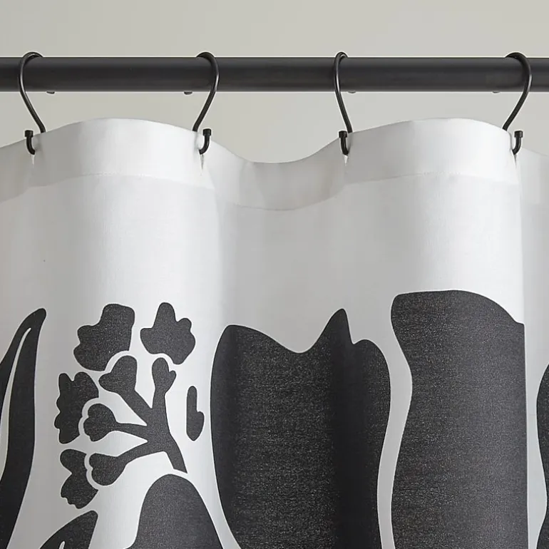 Home Expressions Dazed Floral Shower Curtain