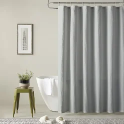 Home Expressions Dobby Stripe Shower Curtain