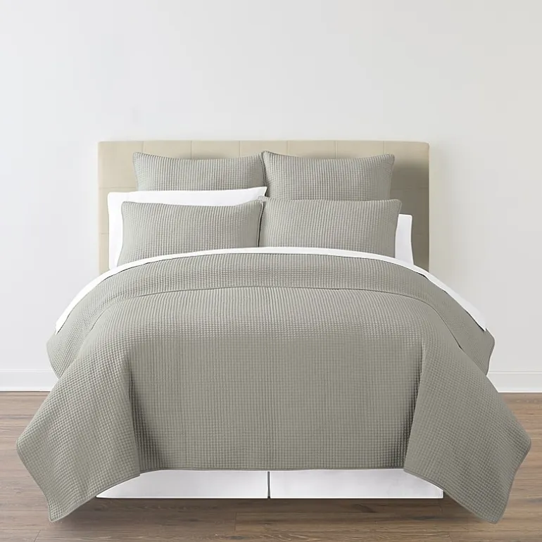 Home Expressions Geo Stitch Quilt Set