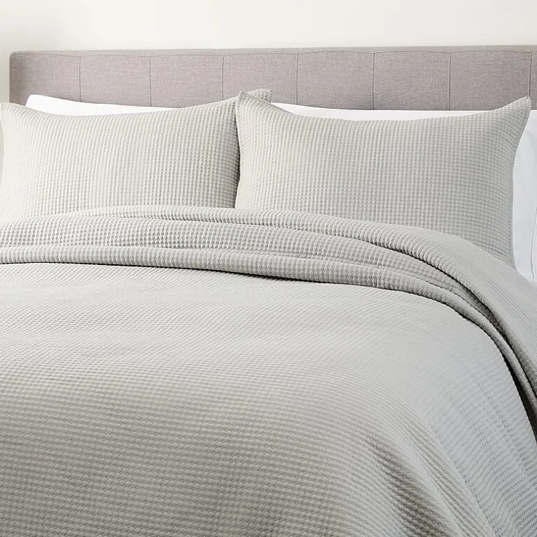 Home Expressions Geo Stitch Quilt Set