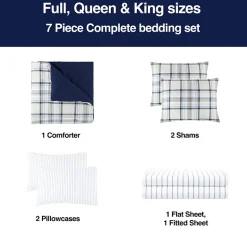 Home Expressions Harrison Complete Bedding Set with Sheets
