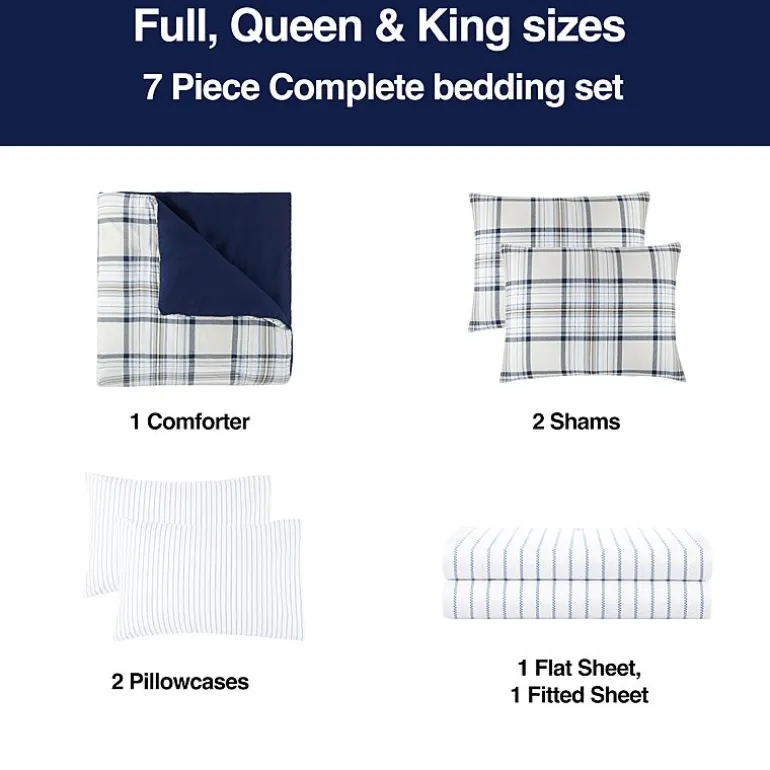 Home Expressions Harrison Complete Bedding Set with Sheets